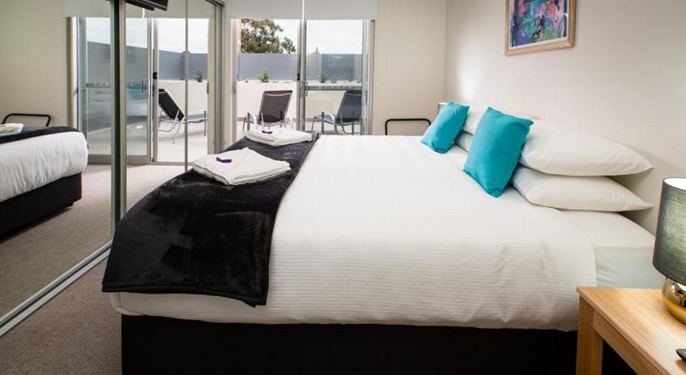 Hamilton Executive Apartments Newcastle Bagian luar foto